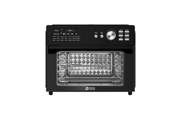 Kitchen in the Box 32QT Digital Air Fryer Toaster Oven Combo, 21-in-1 Convection Oven with Rotisserie & Dehydrate, Family-Size Countertop Oven with 6 Accessories, 1800W